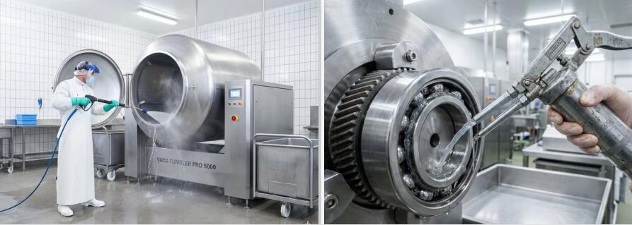 industrial meat processing machine maintenance checklist