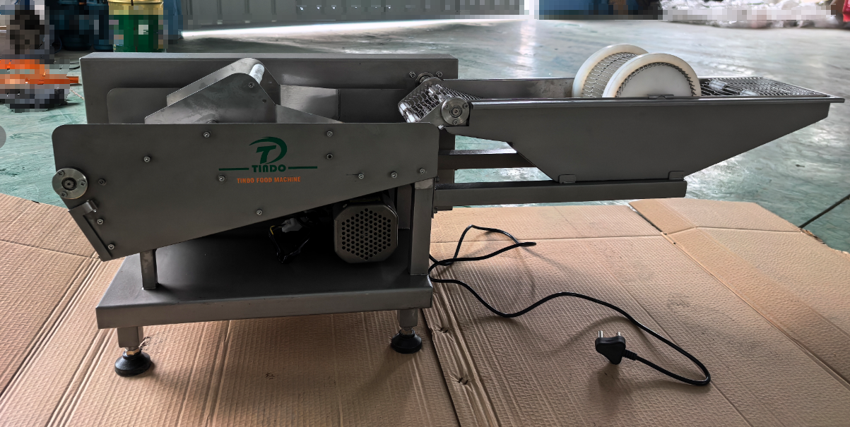 fast and easy disassembly for easy cleaning JF150-II batter breading machine fast and easy disassembly for easy cleaning JF150-II batter breading machine