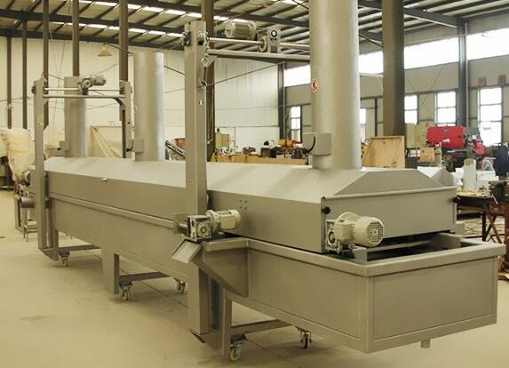 Continues Deep Frying Machine