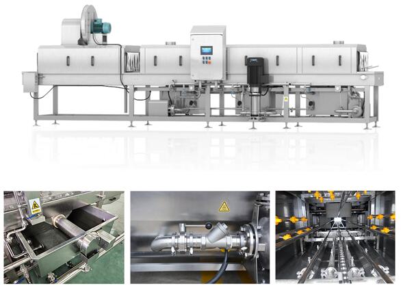 Industrial Crate Washer Machine