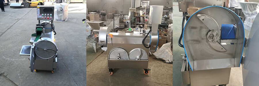 Leaf and Root Vegetable Cutting Machine