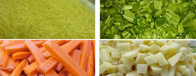 Leaf and Root Vegetable Cutting Machine