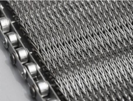 Compound Balanced Weave mesh belt fryer