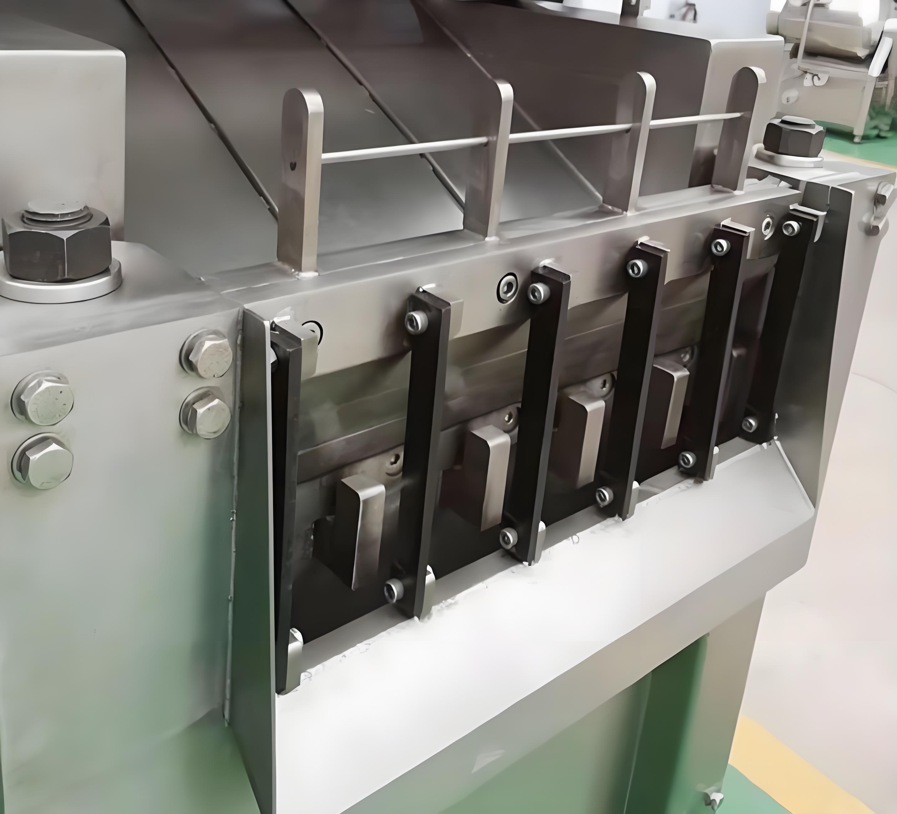 Frozen meat cutting machine knife