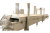 Continues Deep Frying Machine