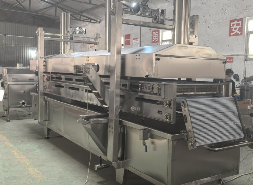 Big fryer lifting belt for cleaning