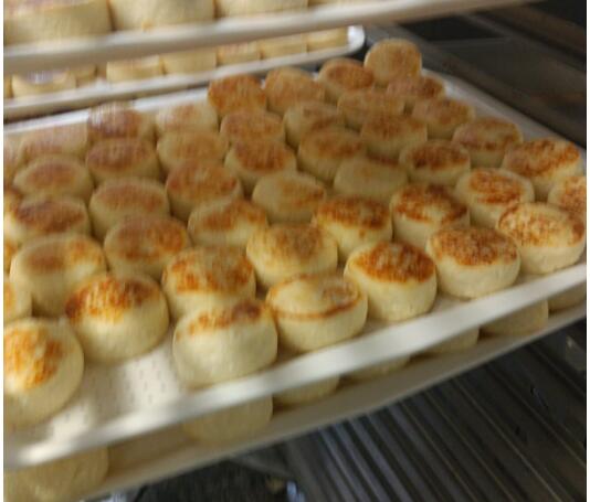 cooked Cottage cheese patty by tindo contact cooker