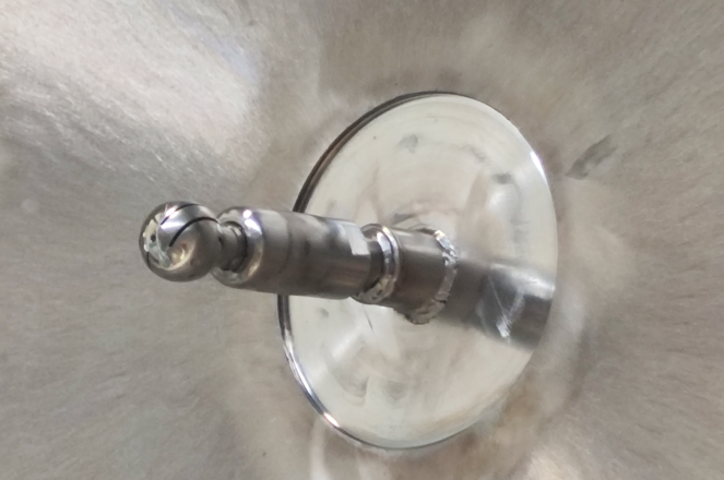 CIP system for pressure cooker