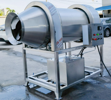 Seasoning machine for nuts after roasted