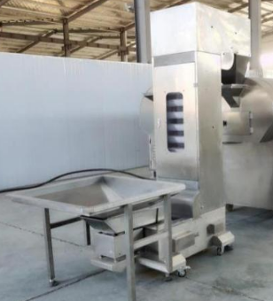 nuts elevator for roasting line