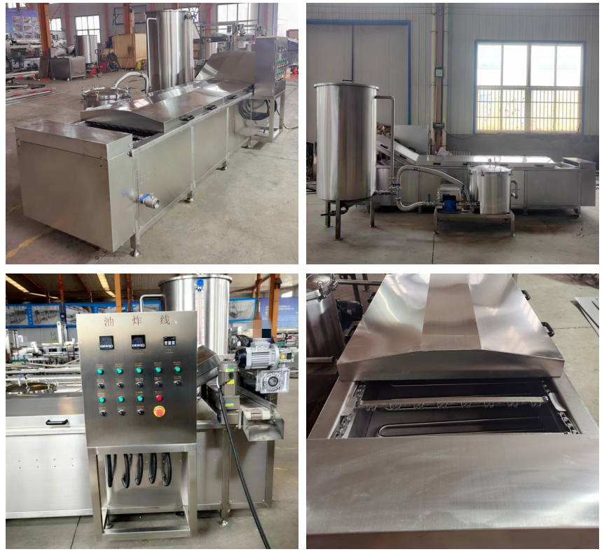 Hot Corn Dog Continuous Fryer