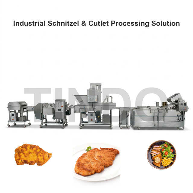 Industrial Schnitzel & Cutlet Processing Solution