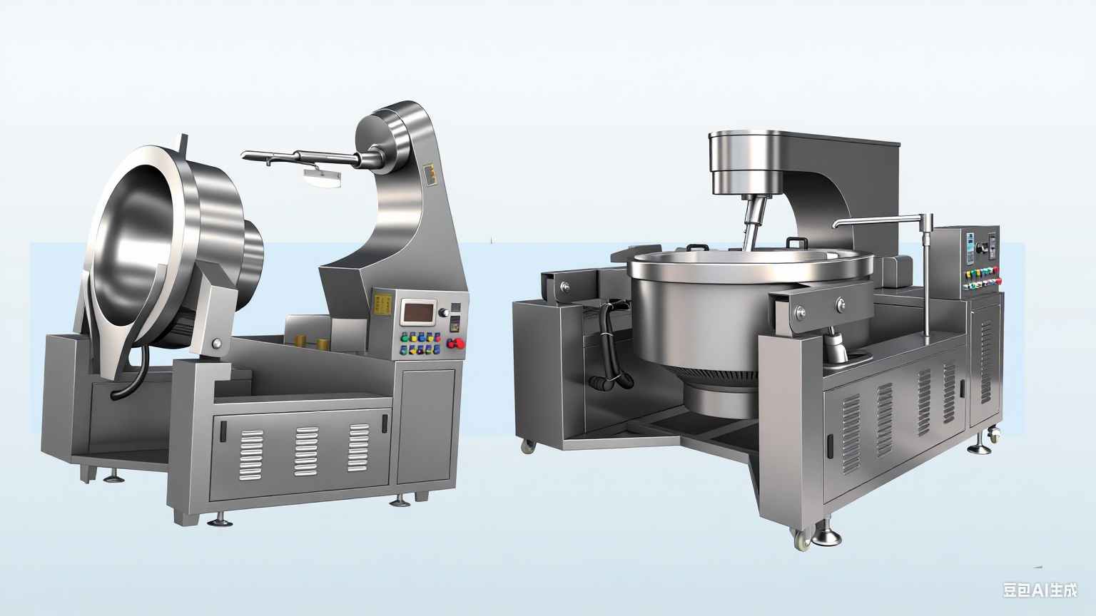 Auto Tilting Cooking Mixer