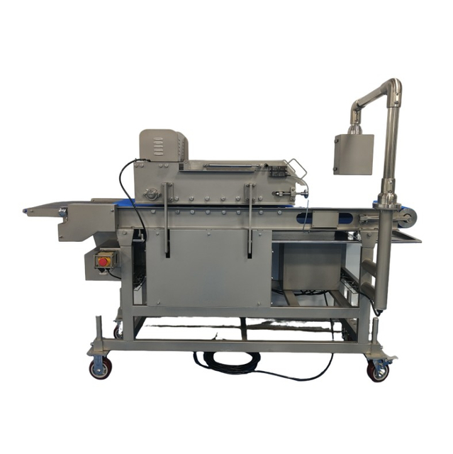 Industrial Meat Flattening Machine | 8-Roller Precision Meat Press for Poultry, Beef & Pork Processing Lines