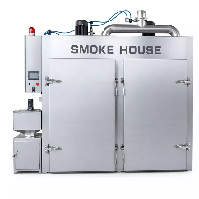 Industrial Smokehouse YX-500/1000 | 500-1000kg Large Capacity Smoking Oven | TINDO