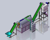 Industrial Batch Roaster with Automatic Media Circulate System