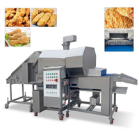 Double-Drum Preduster | FLU-DS Series Flour Coating Machine | TINDO