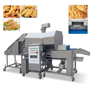 Double-Drum Preduster | FLU-DS Series Flour Coating Machine | TINDO