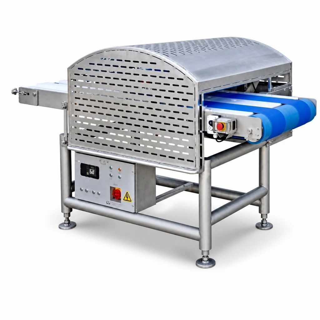 Chicken breast slicer FQ200-2 horizontal multi-slice 2.5-50mm dual passage TINDO
