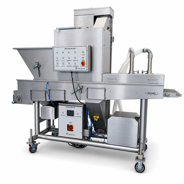 Preduster Flouring Machine FLU Series | 400-600mm Belt | TINDO