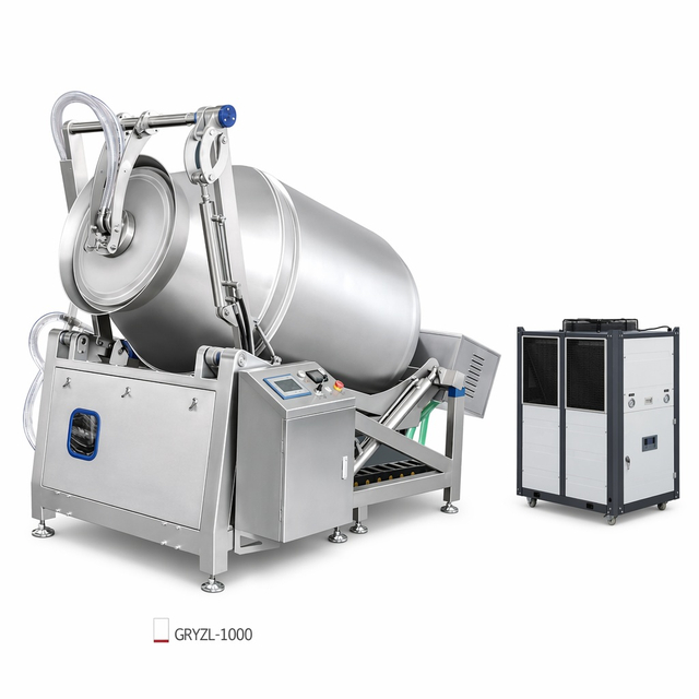 Industrial Refrigerated Vacuum Tumbler | GRYZL Series with Built-In Chiller | TINDO